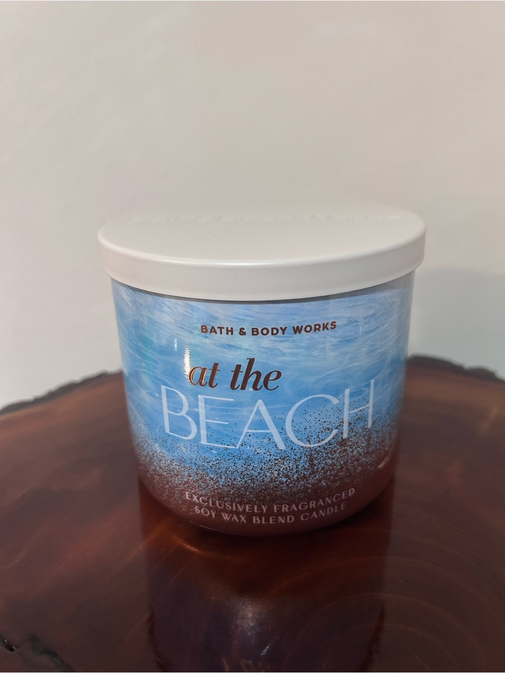 NWT Bath & Body Works At The Beach Candle